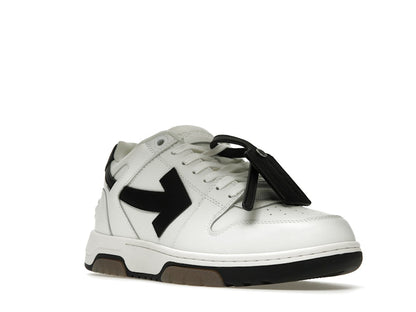 OFF-WHITE Out Of Office OOO 30 MM Low Tops Black White Blue