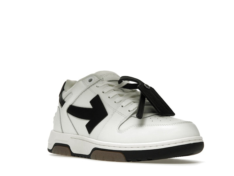OFF-WHITE Out Of Office OOO 30 MM Low Tops Black White Blue