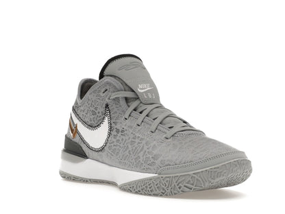 Nike Zoom LeBron NXXT Gen Wolf Grey Metallic Gold