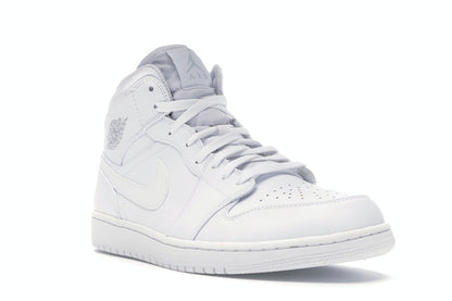 Jordan 1 Mid White/Pure Platinum