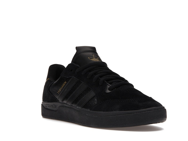 adidas Tyshawn Low Black Gold Metallic