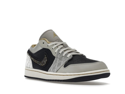 Jordan 1 Low Beaded Swoosh