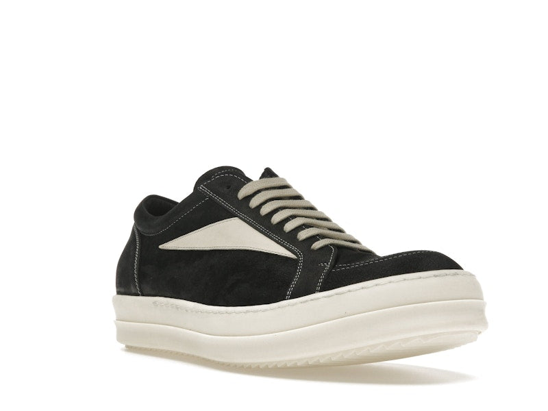 Rick Owens Luxor Vintage Sneaks Black Milk