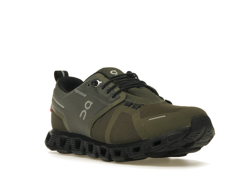 On Running Cloud 5 Waterproof Olive Black (Women's)