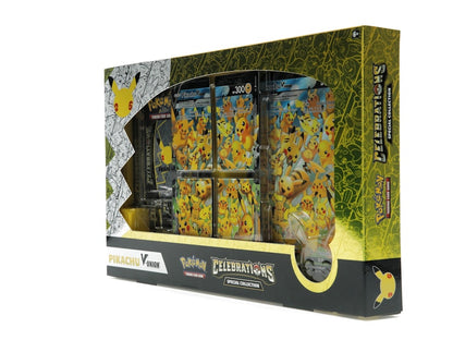 Pokémon TCG 25th Anniversary Celebrations Pikachu V Union Special Collection Box