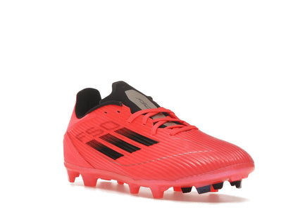adidas F50 League Firm/Multi-Ground Turbo Aurora Black Platinum Metallic