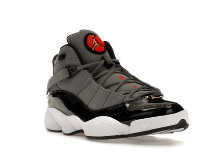 Jordan 6 Rings Smoke Grey Black Red Gold
