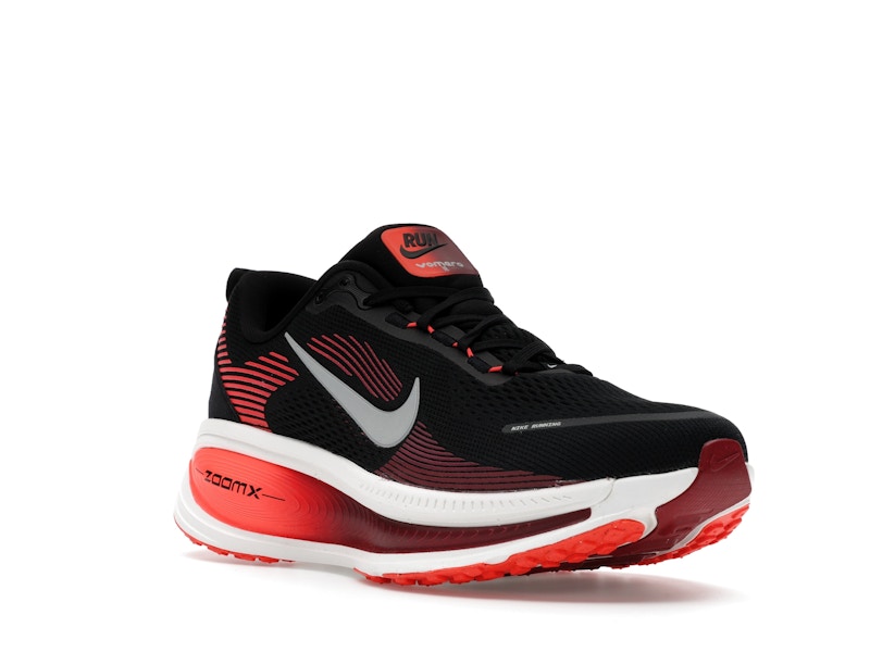 Nike Vomero 18 Black Bright Crimson Team Red Summit White