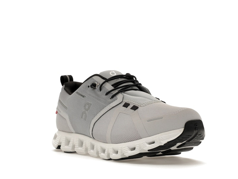 On Running Cloud 5 Waterproof Glacier Grey White (Women's)