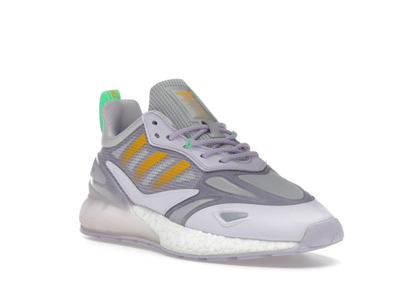 adidas ZX 2K Boost 2.0 Purple Tint Semi Solar Gold Matte Silver (Women's)