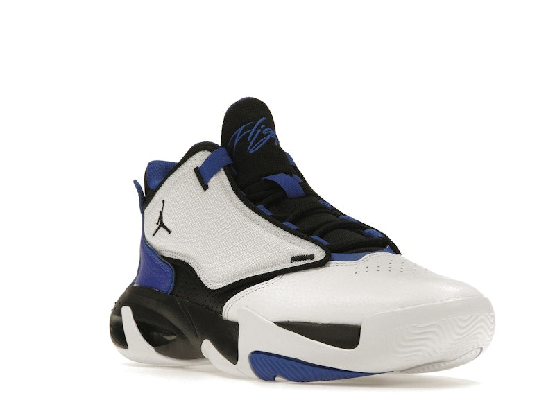 Jordan Max Aura 4 White Black Hyper Royal