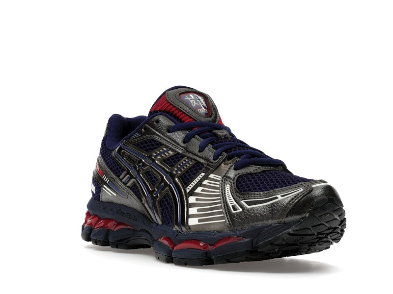 ASICS Gel-Kayano 12.1 Kith Marvel vs. Capcom Captain America (Comic Not Included)