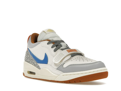 Jordan Legacy 312 Low Phantom Amber Brown Star Blue