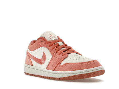 Jordan 1 Low SE Canvas Sky J Orange (Women's)