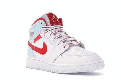 Jordan 1 Mid White Topaz Mist (GS)