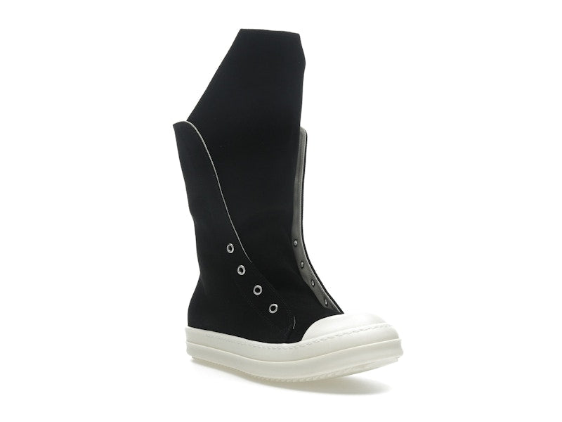 Rick Owens Hollywood DRKSHDW Boot Sneaks Black Milk