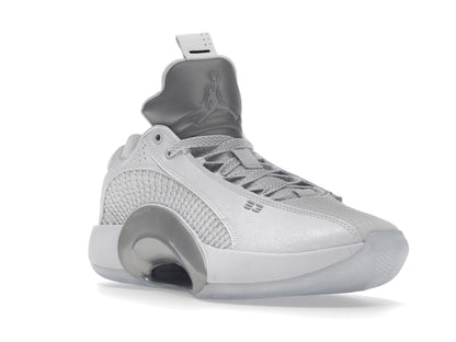 Jordan XXXV Low Metallic Silver (Clear Sole)
