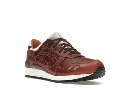 ASICS Gel-Lyte III Packer Shoes x J. Crew Oxblood Leather