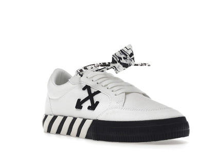 OFF-WHITE Vulcanized Low Canvas White Black