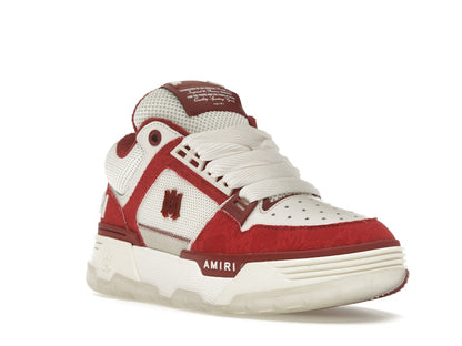 AMIRI MA-1 Deep Red Quad Monogram Print