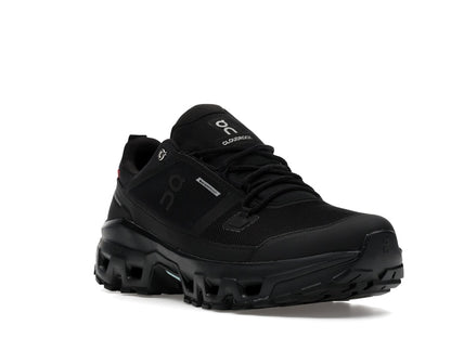 On Running Cloudrock Low Waterproof All Black