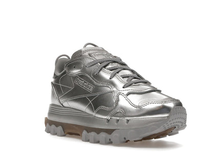 Reebok Classic Leather Cardi B Silver Metallic (Women's)