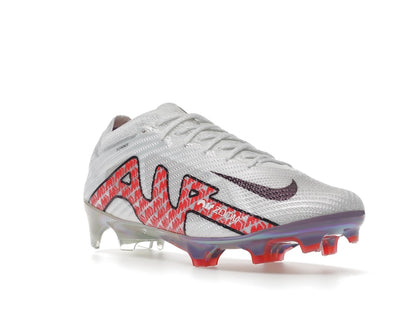 Nike Zoom Mercurial Vapor 15 Elite FG White Bright Crimson