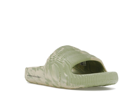 adidas Adilette 22 Slides Magic Lime St Desert Sand
