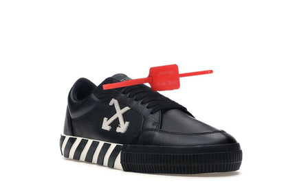 OFF-WHITE Vulc Low Black Leather FW19