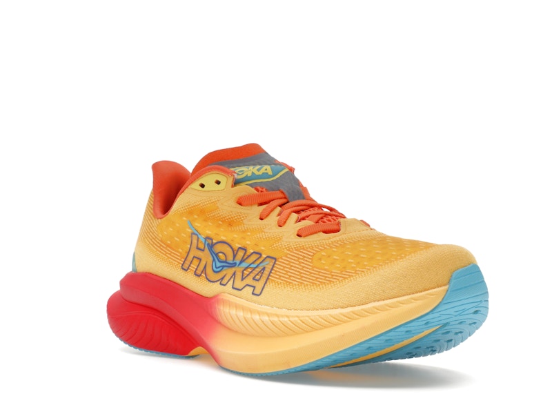 Hoka One One Mach 6 Poppy Squash