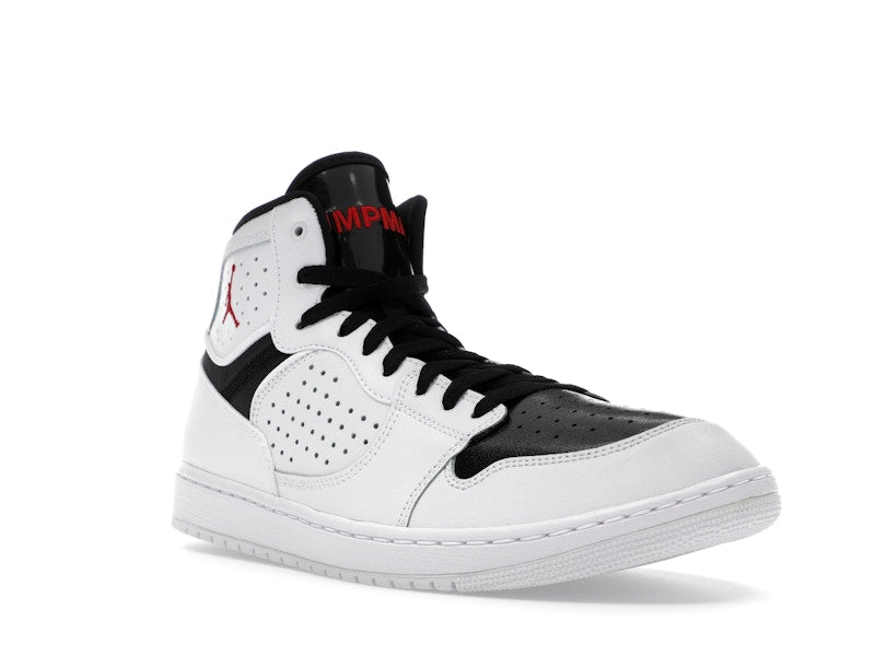 Jordan Access White Black University Red