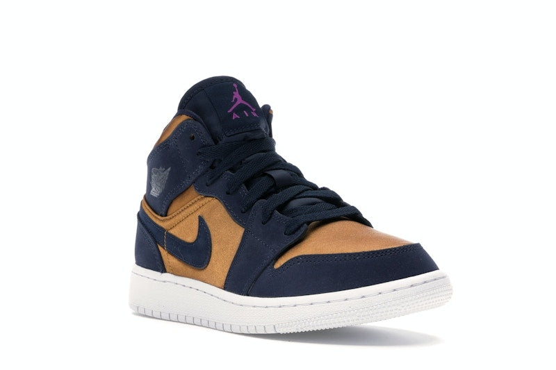 Jordan 1 Mid Obsidian Desert Ochre (GS)