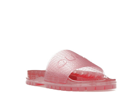adidas x Gucci Adilette Slide Transparent Pink (Women's)