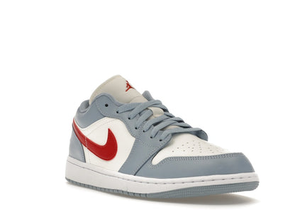 Jordan 1 Low Blue Whisper Dune Red (Women's)