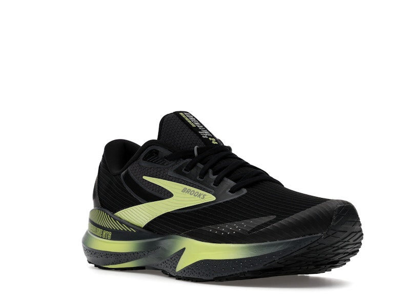 Brooks Adrenaline GTS 24 Weatherized Black Ebony New Yellow