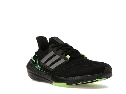 adidas Ultra Boost 22 Black Iron Metallic Beam Green