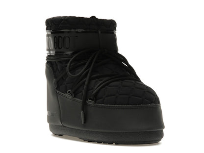 Moon Boot Icon Quilt Low Boot Sigma Black