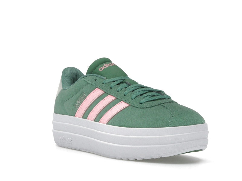 adidas VL Court Bold Preloved Green Pink Spark Ivory (Women's)