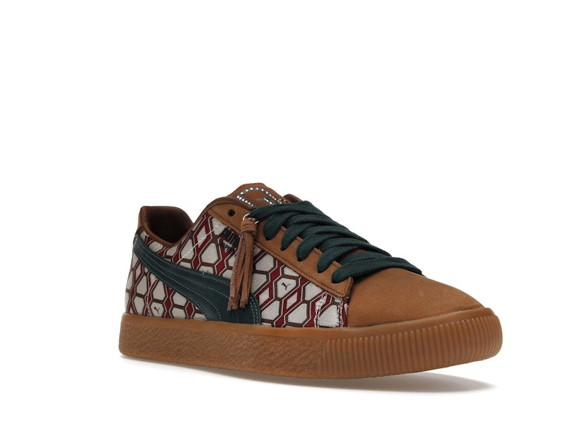 Puma Clyde Tassle Dapper Dan Frair Brown
