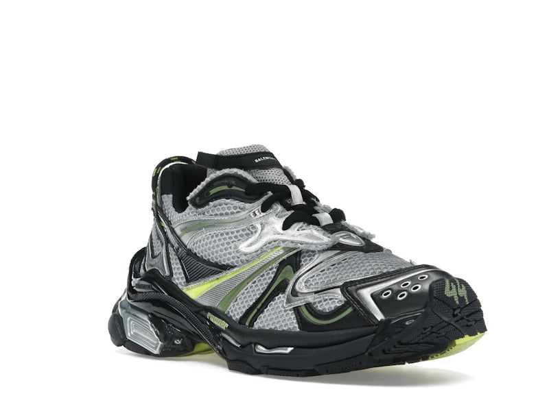 Balenciaga Runner 2.0 Worn-Out Silver Neon Yellow