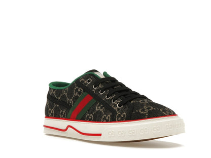 Gucci Tennis 1977 GG Logo Black Multi