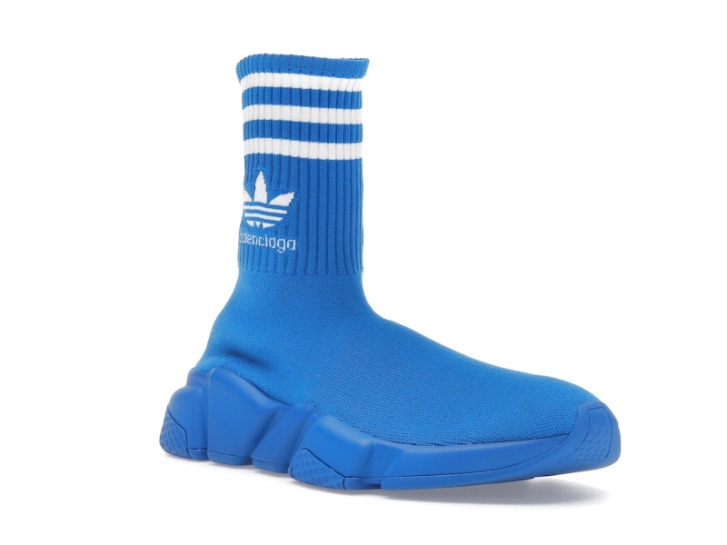 Balenciaga x adidas Speed Trainer Blue White