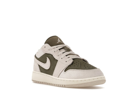 Jordan 1 Low SE Medium Olive Sail (GS)