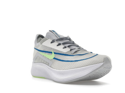 Nike Zoom Fly 4 Summit White Imperial Blue Lime Glow