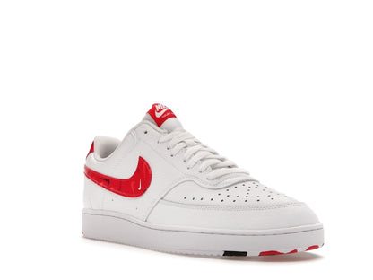 Nike Court Vision Low Swoosh Print Red