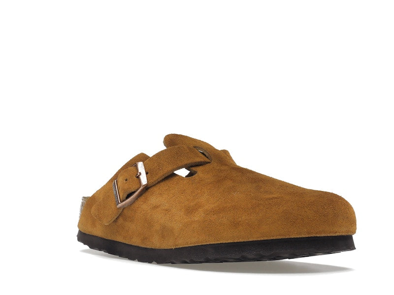 Birkenstock Boston Soft Footbed Suede Mink