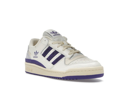 adidas Forum Low CL Cream White Collegiate Purple Warm Vanilla