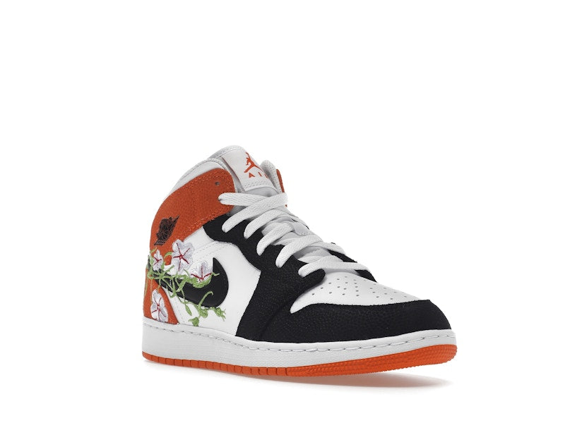 Jordan 1 Mid SE Basketball Blossom (GS)