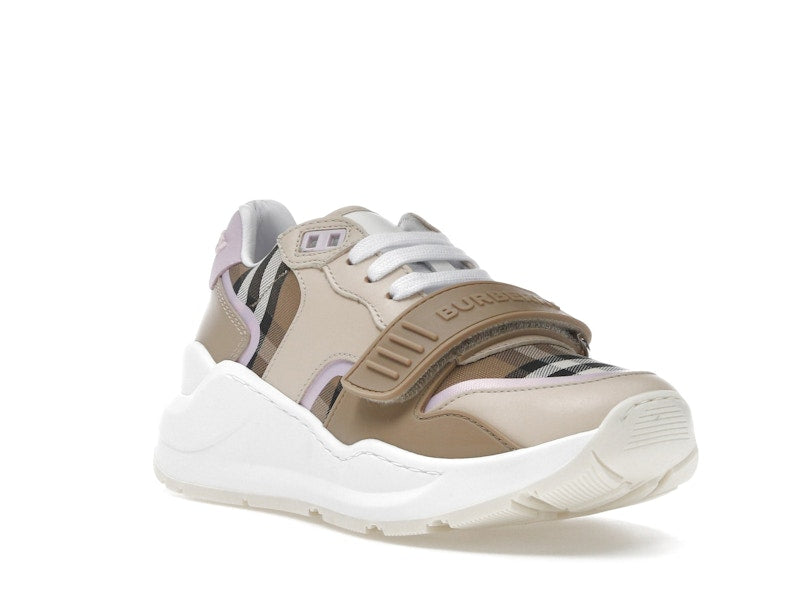 Burberry Ramsey Vintage Check Sneaker Beige Taupe Brown (Women's)