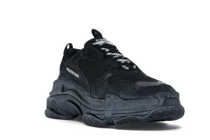 Balenciaga Triple S Triple Black (2018 Reissue) (Pre-Distressed)